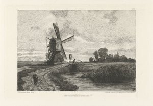 Ansicht des ländlichen Gebiets in der Umgebung von Utrecht von Leopold Lowenstam