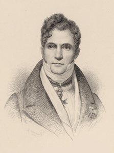 Porträt des Dirigenten und Komponisten Gaspare Spontini, 1774-1851