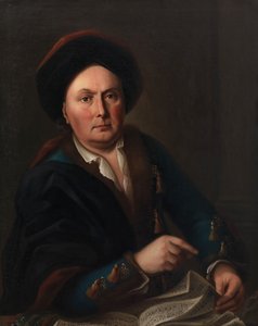 Porträt des Sängers Ludwig Lodewijk van Beethoven 1712-1773..., 1773