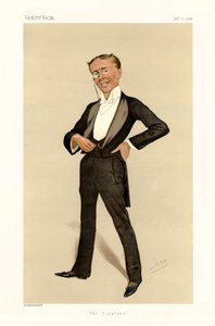 George Grossmith - Porträt stehend von Leslie Matthew (1851 1922) Ward