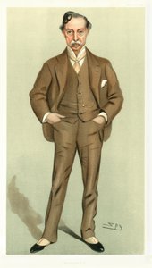 William Quiller Orchardson, schottischer Künstler, 1898 von Leslie Matthew Ward