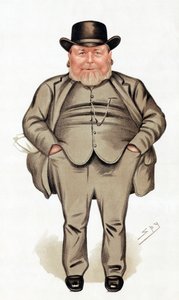 Joseph Arch, 1826-1919, englischer Landarbeiter, Gewerkschafter und Politiker, 1886 von Leslie Matthew Ward