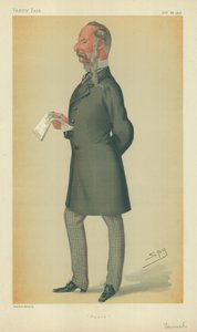 Mr. John Tenniel, Punch, 26. Oktober 1878, Vanity Fair Karikatur von Leslie Matthew Ward
