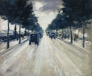 Das Ufer, London, 1926 von Lesser Ury
