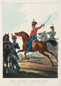 Stabsoffizier und Hauptoffizier der Don-Kosaken-Armee, 1830-1840er