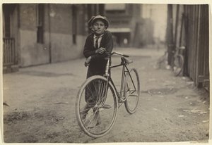 Botenjunge für Mackay Telegraph Company, Waco, Texas von Lewis W. Hine