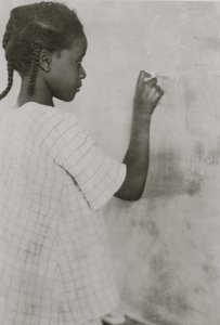 Ein Schüler in der Pleasant Green School - Pocahontas County, West Virginia 1921