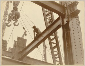 Arbeiter auf dem Empire State Building, ca. 1930