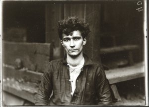 Junger deutscher Stahlarbeiter, Pittsburgh von Lewis Wickes Hine