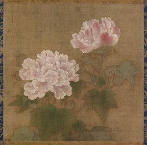 Rote und weiße Baumwollrosen von Li Di Unknown – Creator