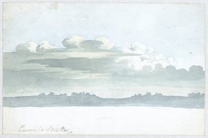 Wolkenstudie von Luke Howard, ca. 1808-1811