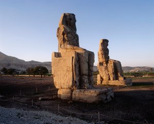 Ägypten, Luxor-Gouvernement, Karnak, Statuen von Amenhotep III. von Unbekannt Unbekannt