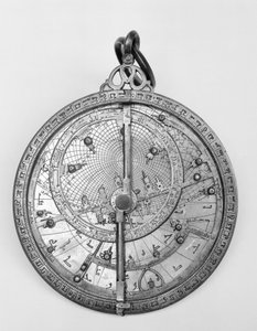 Islamischer planisphärischer Astrolabium, ca. 1650