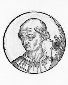 Porträt von Benedikt IX. von Unbekannt Unbekannt