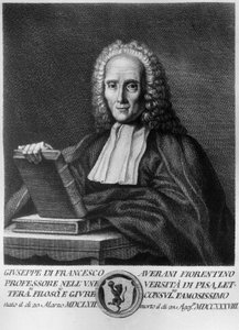 Porträt von Giuseppe Averani, bekannt als Averanus (1662-1738), italienischer Jurist und Naturforscher