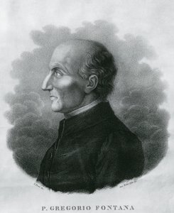 Porträt von Gregorio Fontana von Unbekannt Unbekannt