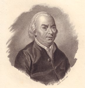 Porträt des italienischen Dichters Gian Carlo Passeroni (1713-1803), Kupferstich von Eugenio Silvestri