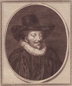Porträt von John Williams (1582-1650), Erzbischof von York, Kupferstich von John Goldar (1729-1795) von Unbekannt Unbekannt