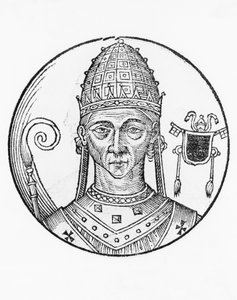 Porträt von Johannes X. (circa 860-circa 929) von Unbekannt Unbekannt