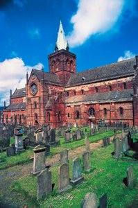 St.-Magnus-Kathedrale, Kirkwall, Mainland, Orkney-Inseln, Schottland, Vereinigtes Königreich