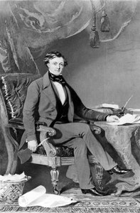 Thomas Brassey, britischer Eisenbahnbauunternehmer und Ingenieur, ca. 1830er von Unbekannt Unbekannt