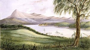 Twofold Bay, New South Wales, ca. 1860 von Lieutenant George Austin Woods