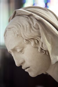 Die Grablegung und die Ohnmacht der Jungfrau, (Detail) von Ligier Richier