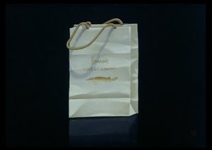Harrods Kaviar Tasche, 1989