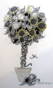 Sonnenblumenarrangement von linda arthurs