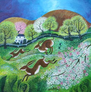 Frühlingshasen 2 von Lisa Graa Jensen