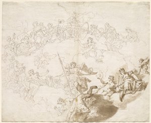 Der Triumph der Tugend und der göttlichen Weisheit von Livio Retti