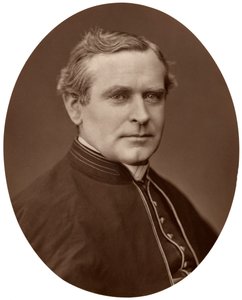 Rechts Ehrwürdiger Monsignore Capel, DD, Rektor des Katholischen Universitätskollegs, 1876 von Lock and Whitfield