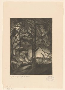 Bauernhof von Lodewijk Schelfhout (signed by artist)