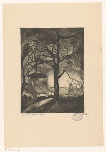 Bauernhof von Lodewijk Schelfhout (signed by artist)