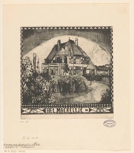 Het Maereltje von Lodewijk Schelfhout (signed by artist)