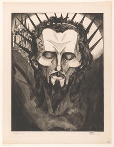 Kopf von Christus von Lodewijk Schelfhout (signed by artist)