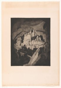 Les Angles I von Lodewijk Schelfhout (signed by artist)