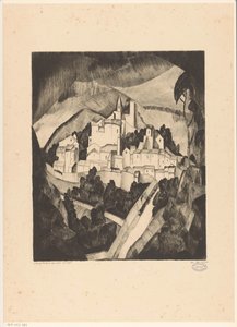 Les Angles I von Lodewijk Schelfhout (signed by artist)