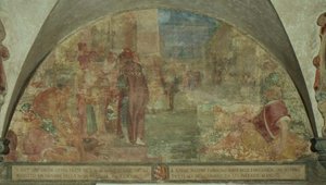 St. Antoninus erweckt einen jungen Mann der Familie Filicaia von den Toten