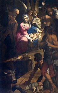 Anbetung der Hirten von Lodovico Carracci