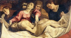 Die Pietà von Lodovico Carracci