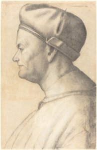 Profil eines Mannes von Lombard 16th Century
