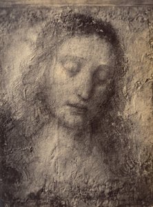 Kopie des Kopfes Christi aus Leonardo da Vincis Das letzte Abendmahl, 1857-1861 von Léon Gérard