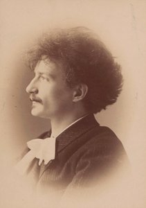 Porträt des Komponisten Ignacy Jan Paderewski 1860-1941, 1890 von London . Photo studio Elliott and