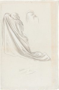 Studie für "Die klugen und törichten Jungfrauen" von Lord Leighton Frederic