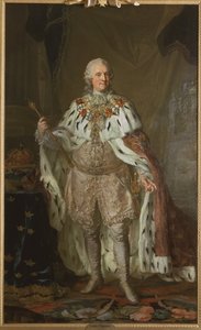 Porträt von Adolf Friedrich, König von Schweden von Lorens the Younger Pasch