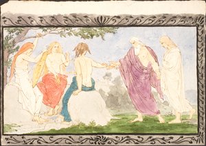 Mythologische Szenen und Skizzen von Lorenz Frølich