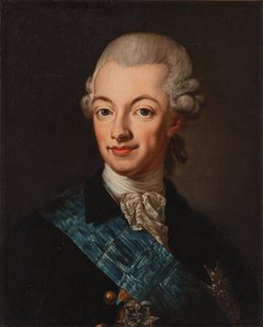 Porträt von Gustav III. von Schweden, ca. 1790