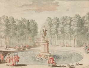 De Zes-weg von Phaunus nach dem Bild von Ceres zu sehen, in: Tooneel Der Voornaamste Nederlan... von Lorenz Scherm
