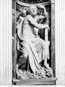 Der Prophet Elija in der Chigi-Kapelle von Lorenzetto